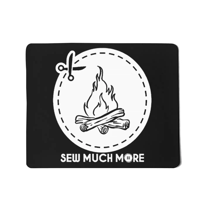 Sew Much More Summer Summer Camp Red Fire Mousepad