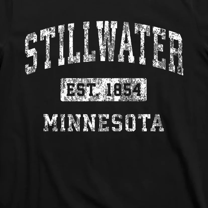 Stillwater Minnesota Mn Vintage Established Sports T-Shirt