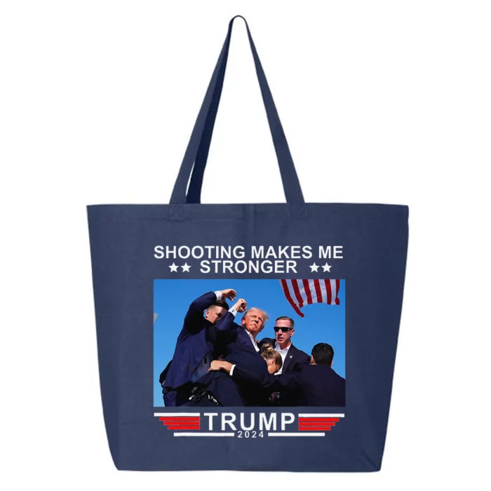 Shooting Makes Me Stronger Trump 2024 25L Jumbo Tote