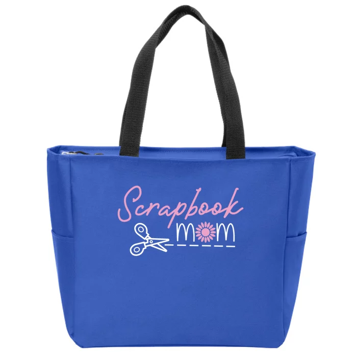 Scrapbooking Mom Mommy Mothers Day Gift Zip Tote Bag