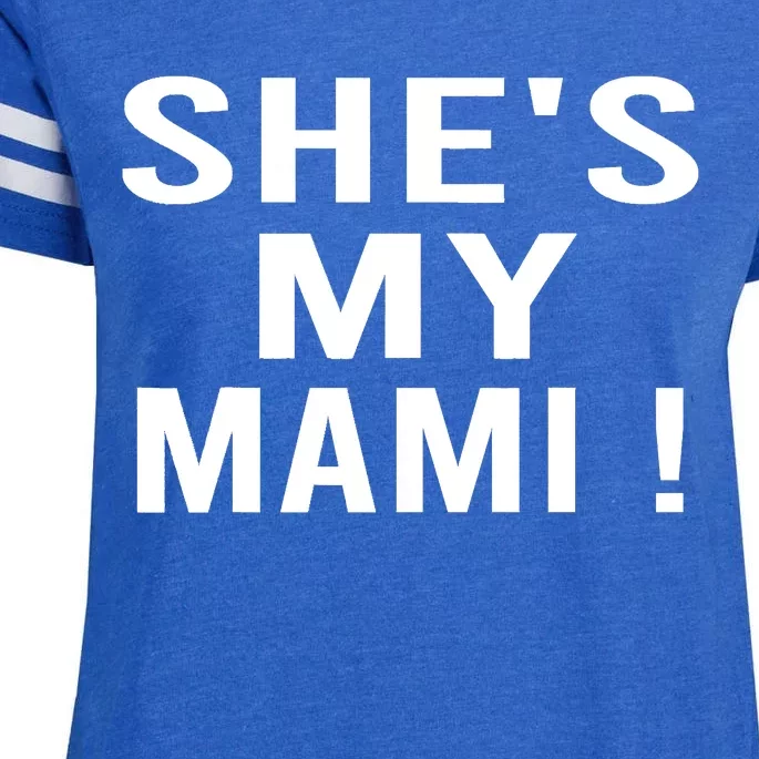 She’s My Mami Enza Ladies Jersey Football T-Shirt