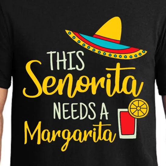 Senorita Margarita Mexican Fiesta Funny Cinco De Mayo Pajama Set