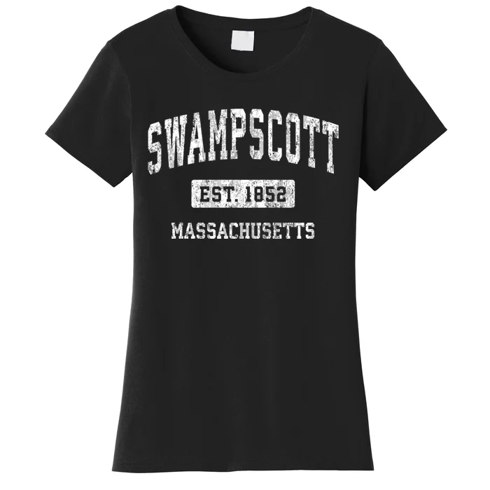 Swampscott Massachusetts Ma Vintage Sports Women's T-Shirt