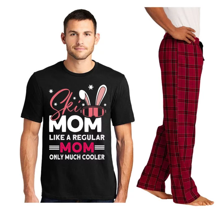 Ski Mom Meaningful Gift Ski Driver Funny Ski Skiing Gift Pajama Set