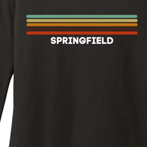 Springfield Missouri Mo Us Cities Of America Retro Gift Womens CVC Long Sleeve Shirt