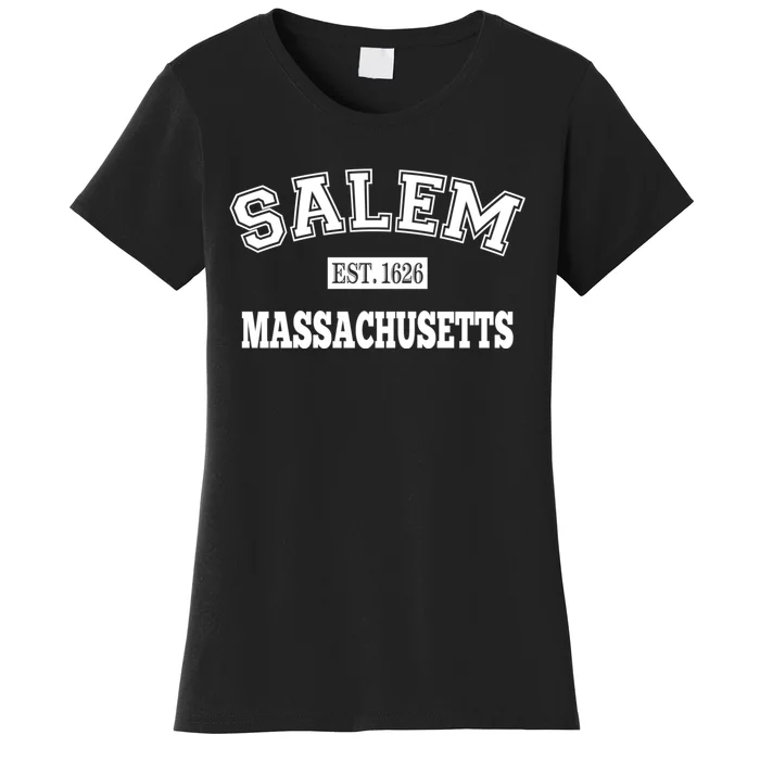 Salem Massachusetts Ma Established Vintage Sports Women's T-Shirt