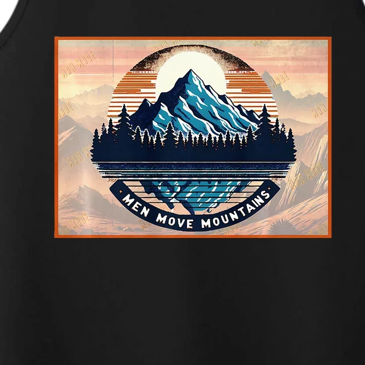 Stylish Move Mountains Mountain Climbing Performance Tank