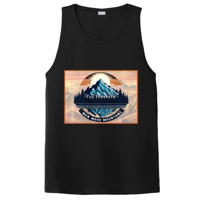 Stylish Move Mountains Mountain Climbing Performance Tank