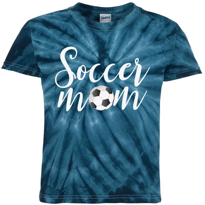 Soccer Mom Mothers Day Gifts For Mom Kids Tie-Dye T-Shirt