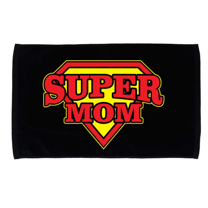 Super Mom Mother's Day Gift Microfiber Hand Towel