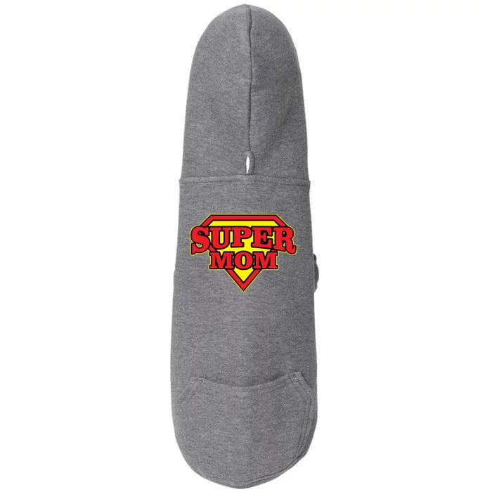 Super Mom Mother's Day Gift Doggie 3-End Fleece Hoodie