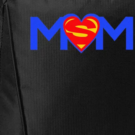 Super Mommy Mothers Day Birthday Gift Cute Top For Mom City Backpack