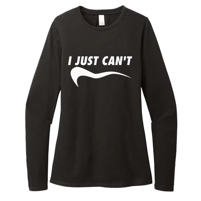 Sarcastic Me Motivating Myself I Just CanT Womens CVC Long Sleeve Shirt