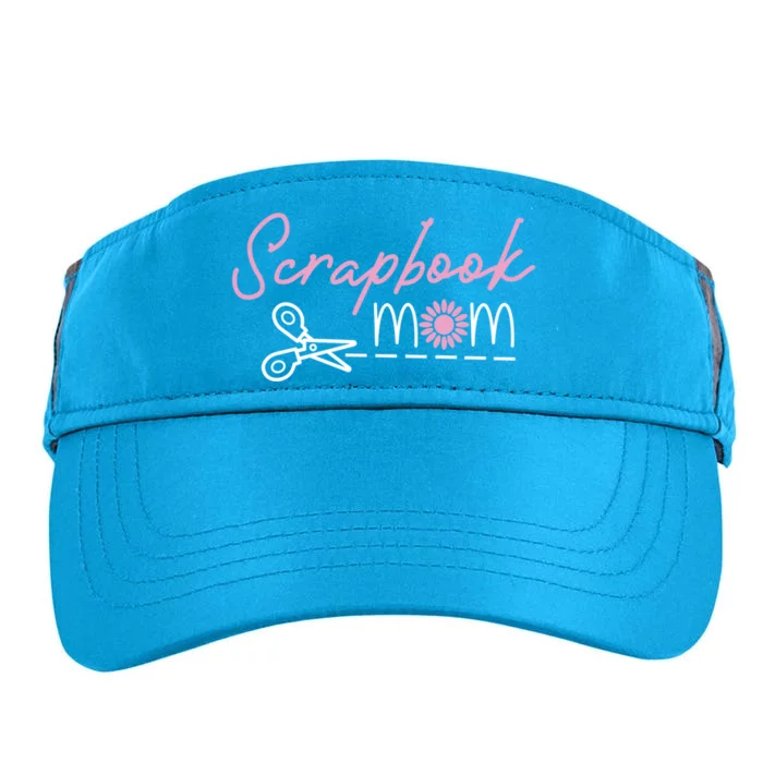 Scrapbooking Mom Mommy Mothers Day Cool Gift Adult Drive Performance Visor