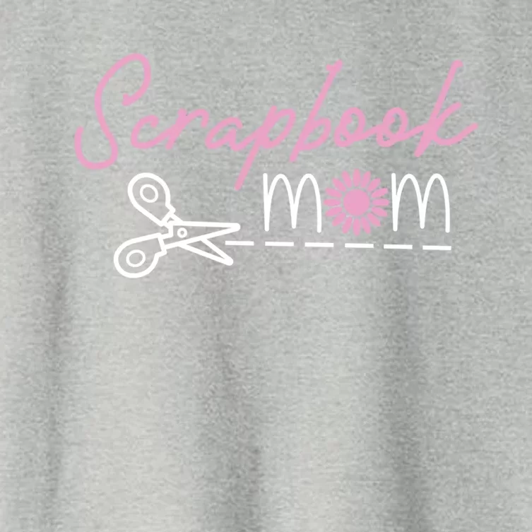 Scrapbooking Mom Mommy Mothers Day Cool Gift Women's Crop Top Tee