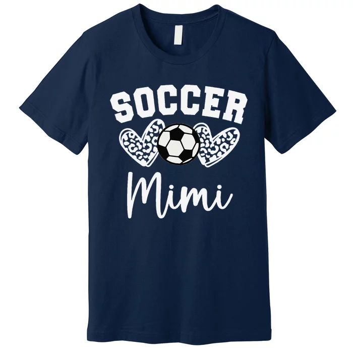 Soccer Mimi Matching Family Soccer Premium T-Shirt