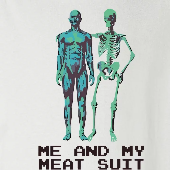 Skeleton Me & My Meat Suit Toddler Long Sleeve Shirt