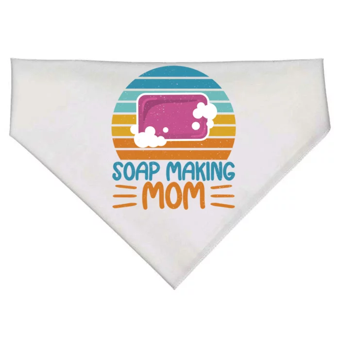 Soap Making Mom Soap Maker Expert Soap Lover Great Gift USA-Made Doggie Bandana