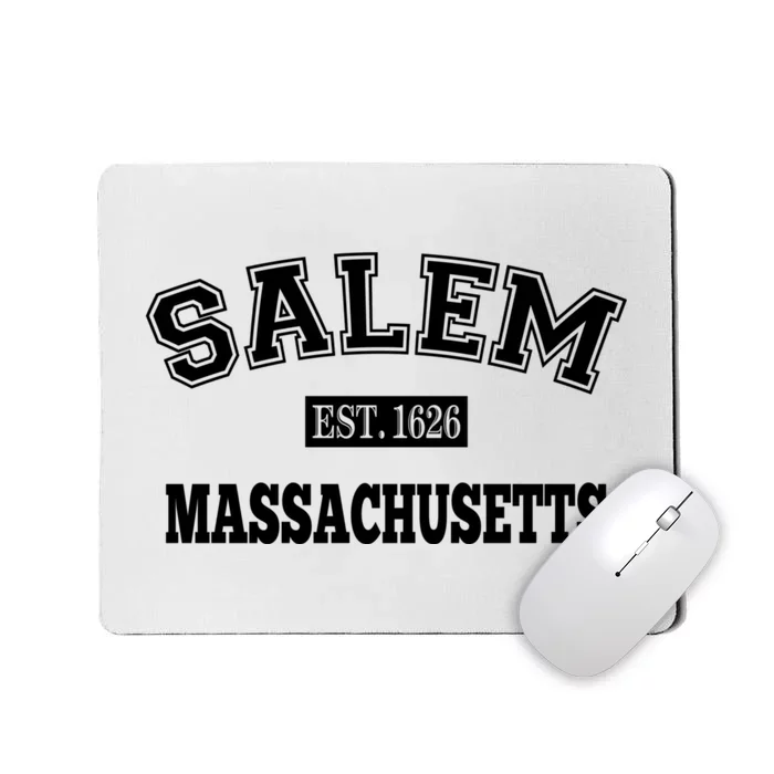 Salem Massachusetts Ma Established Vintage Sports Design Mousepad