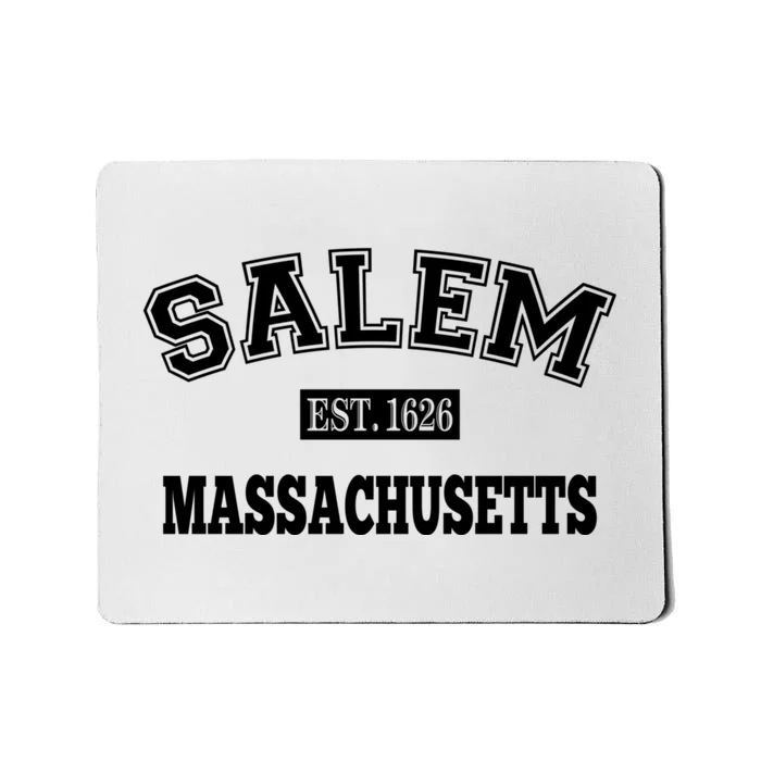 Salem Massachusetts Ma Established Vintage Sports Design Mousepad