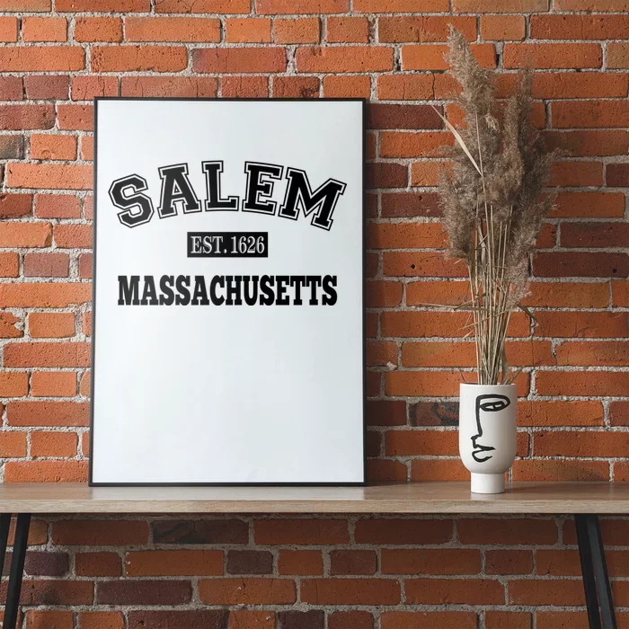 Salem Massachusetts Ma Established Vintage Sports Design Poster