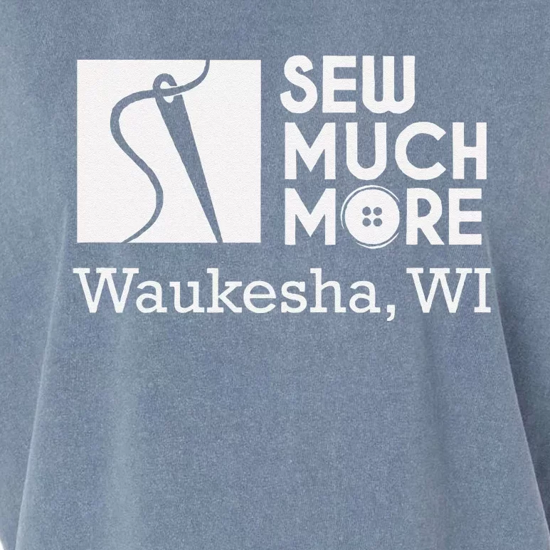 Sew Much More Waukesha Wi Logo Garment-Dyed Women's Muscle Tee