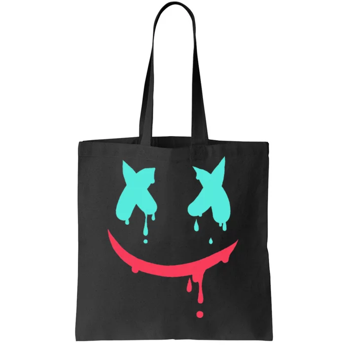 Smiling Marshmallow Melting Happy Face Tote Bag