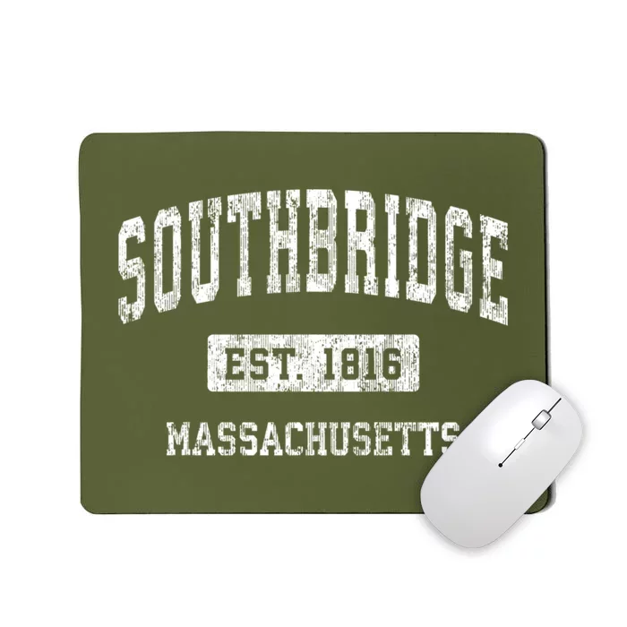 Southbridge Massachusetts Ma Vintage Sports Design Established Mousepad