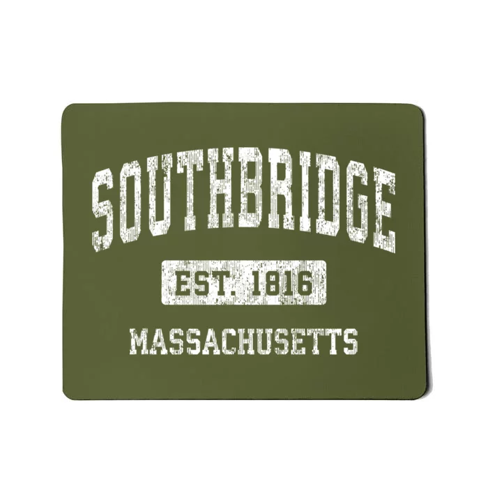 Southbridge Massachusetts Ma Vintage Sports Design Established Mousepad