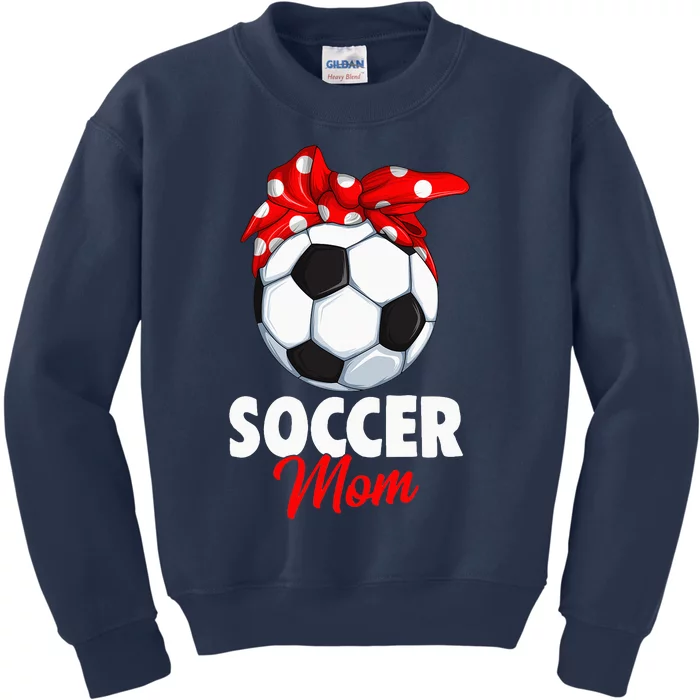 Soccer Mom  mother's day Kids Sweatshirt