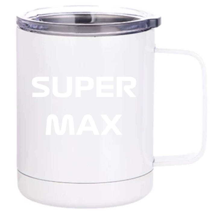 Super Max Front & Back 12oz Stainless Steel Tumbler Cup