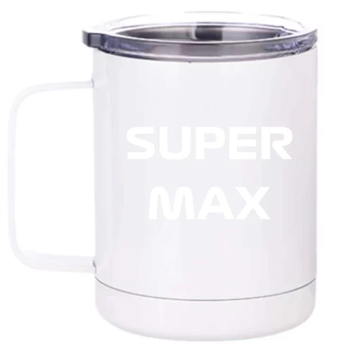 Super Max Front & Back 12oz Stainless Steel Tumbler Cup