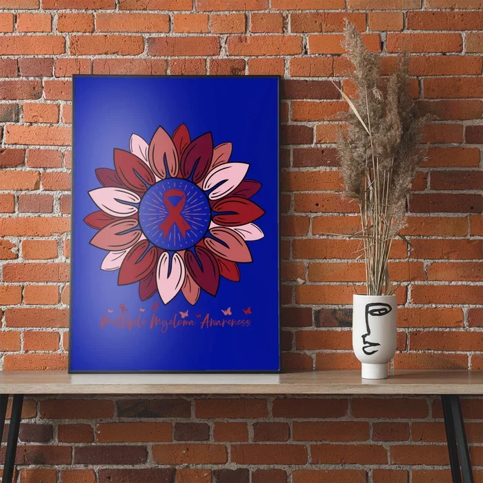 Sunflower Multiple Myeloma Awareness Month Gift Poster