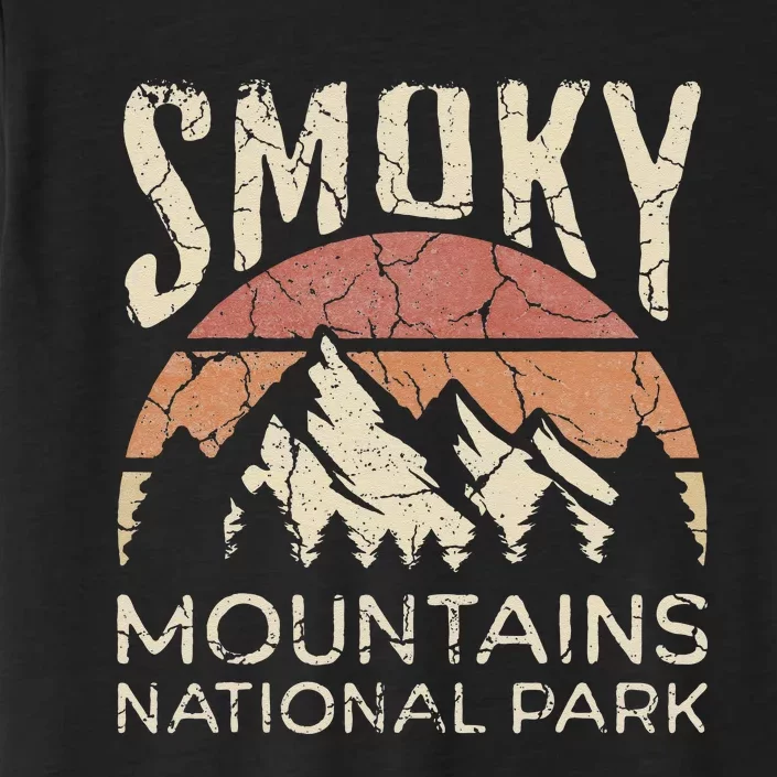 Smoky Mountains National Park Tennessee Hiking Outdoors ChromaSoft Performance T-Shirt