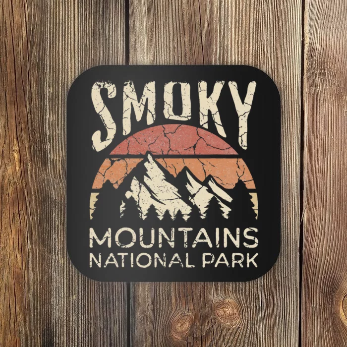 Smoky Mountains National Park Tennessee Hiking Outdoors Coaster