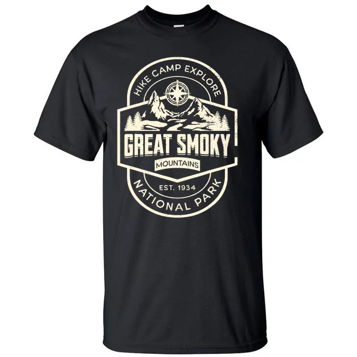 Smoky Mountains National Park Tall T-Shirt