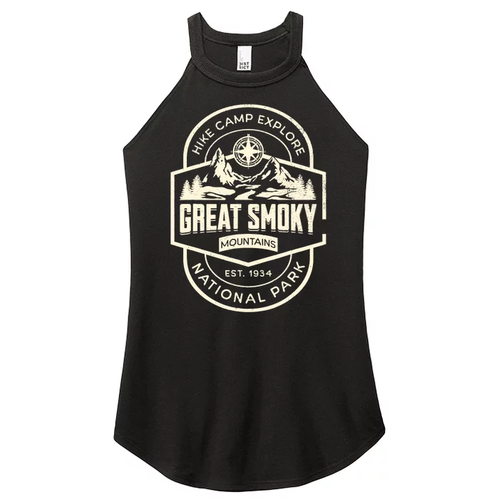 Smoky Mountains National Park Women’s Perfect Tri Rocker Tank