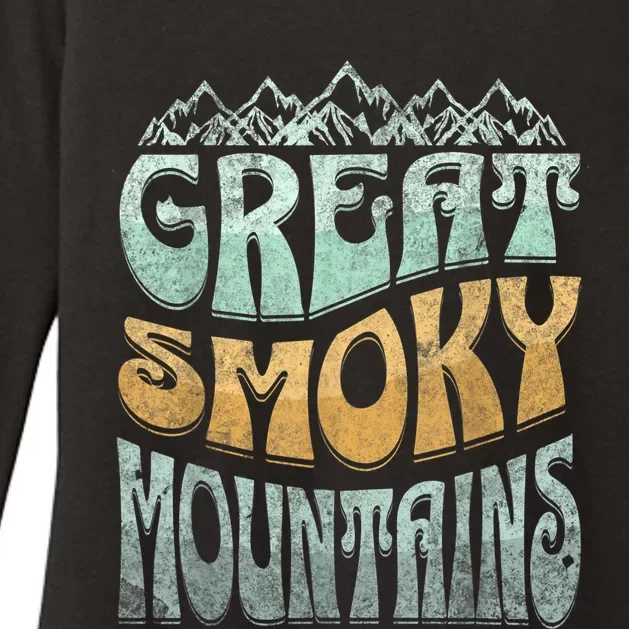 Smoky Mountains National Park Womens CVC Long Sleeve Shirt