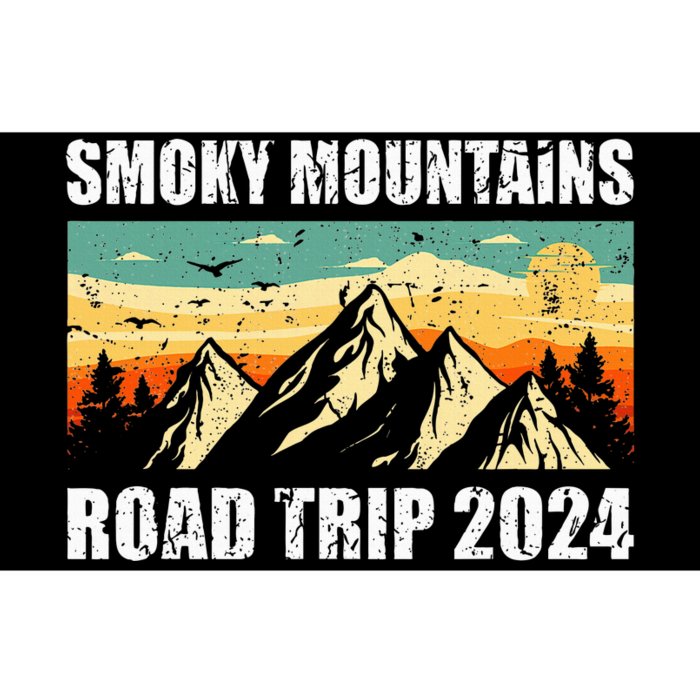 Smoky Mountains National Park Traveling 2024 Road Trip Bumper Sticker