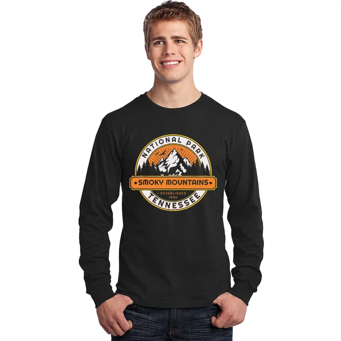 Smoky Mountains National Park Tennessee Hiking Outdoors Long Sleeve Shirt