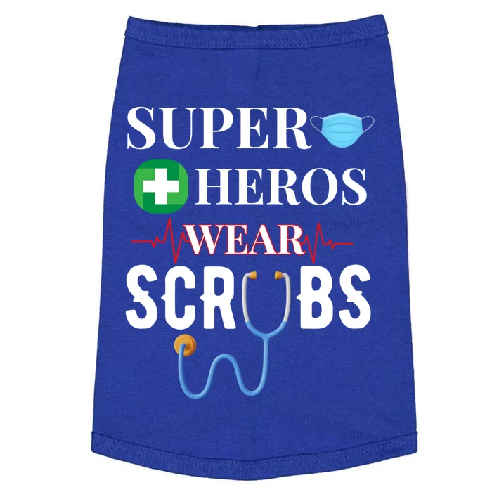 Superheroes Medical Nurse Appreciation Gift Doggie Tank