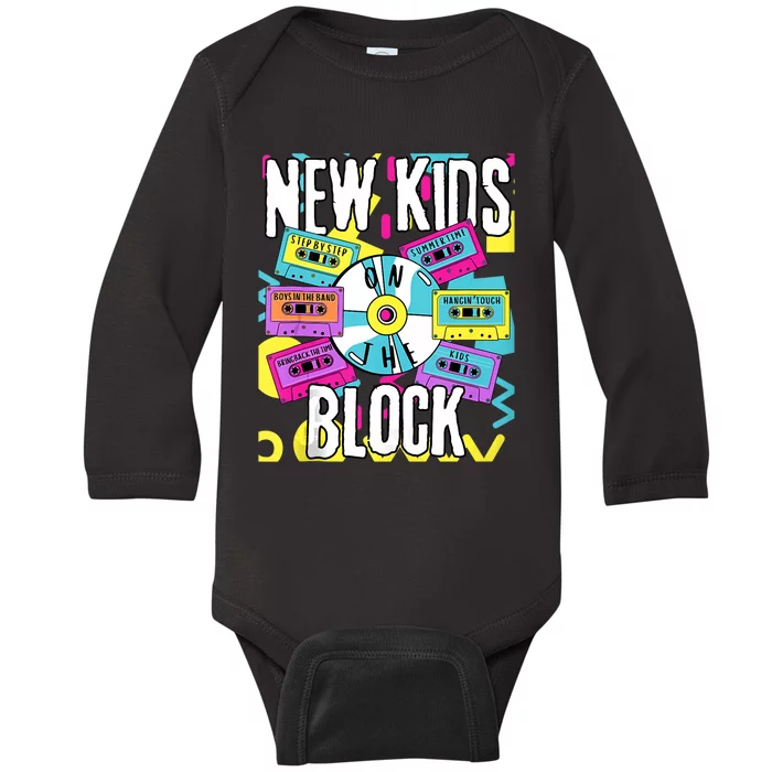 Summertime Music New Summer Baby Long Sleeve Bodysuit