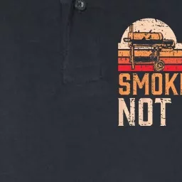 Smoke Meat Not Meth Brisket BBQ Grill Softstyle Adult Sport Polo