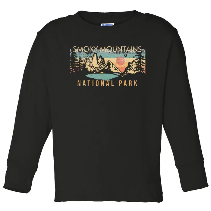 Smoky Mountains National Park Toddler Long Sleeve Shirt