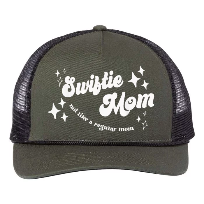 Swifty Mom Not Like A Regular Mom Cool Moms Club Costume Retro Rope Trucker Hat Cap