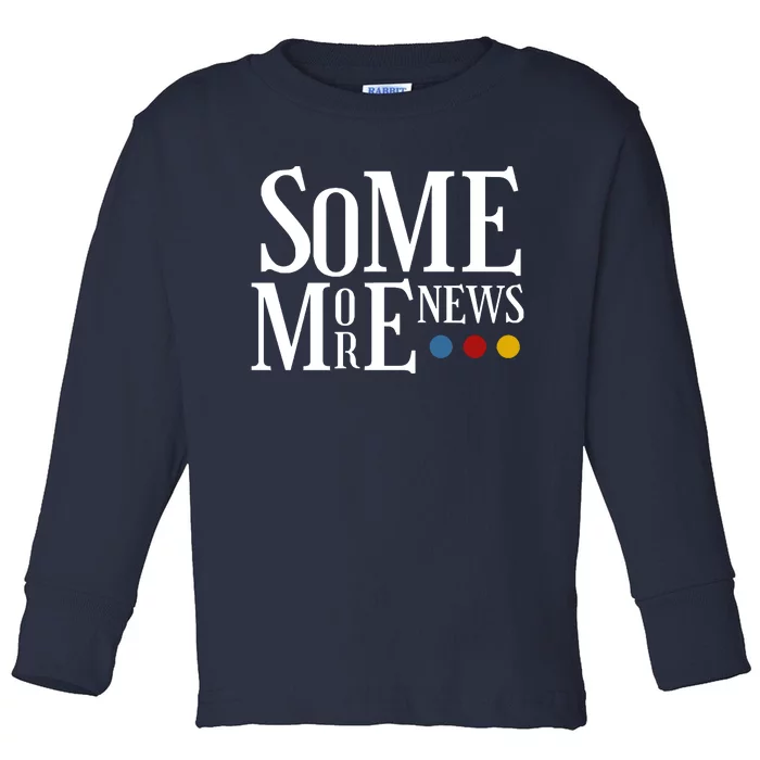 Some More News Black Ver. Toddler Long Sleeve Shirt