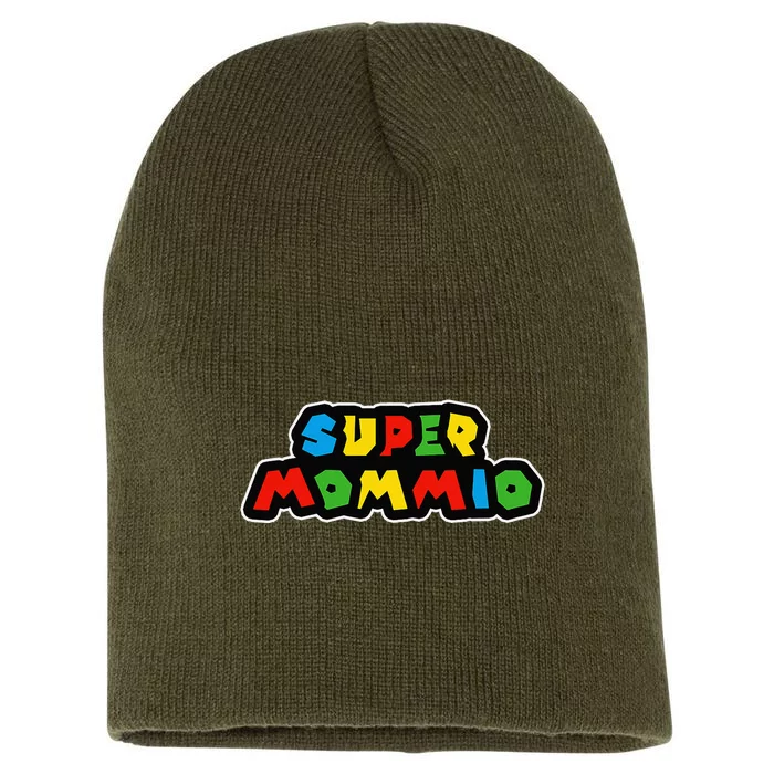 Super Mommio Nerdy Mommy Mother Short Acrylic Beanie