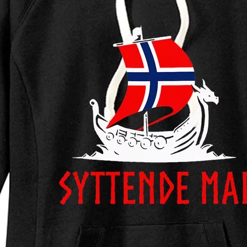 Syttende Mai Norwegian Norway Women's Fleece Hoodie