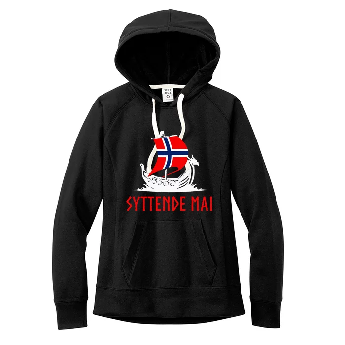 Syttende Mai Norwegian Norway Women's Fleece Hoodie