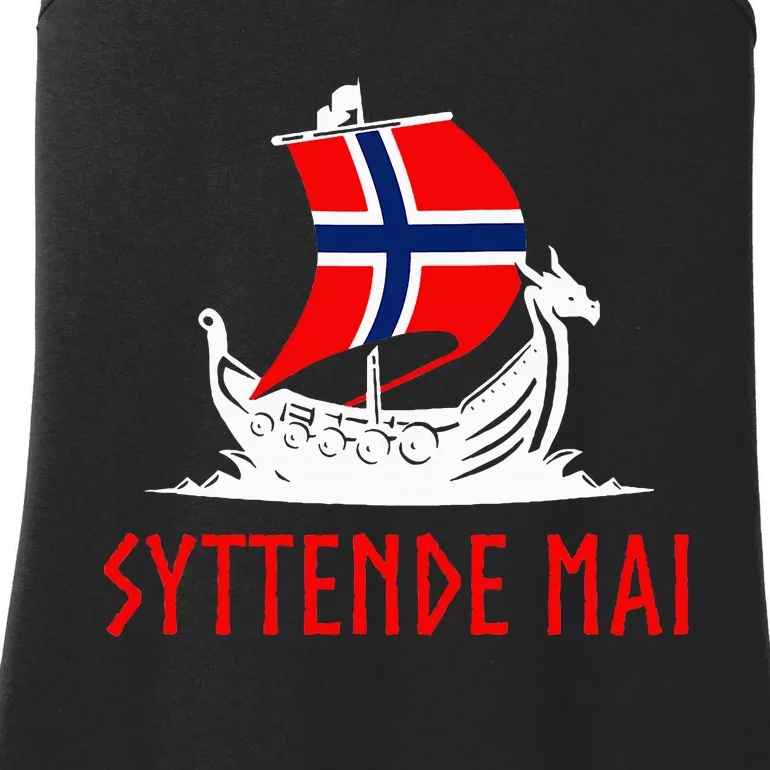 Syttende Mai Norwegian Norway Ladies Essential Tank